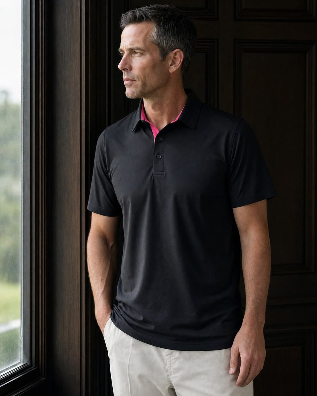 UltraCool 100 Polo — Blackout