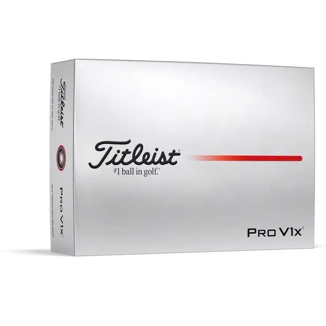 Bóng Golf Titleist Pro V1x 2025 — White