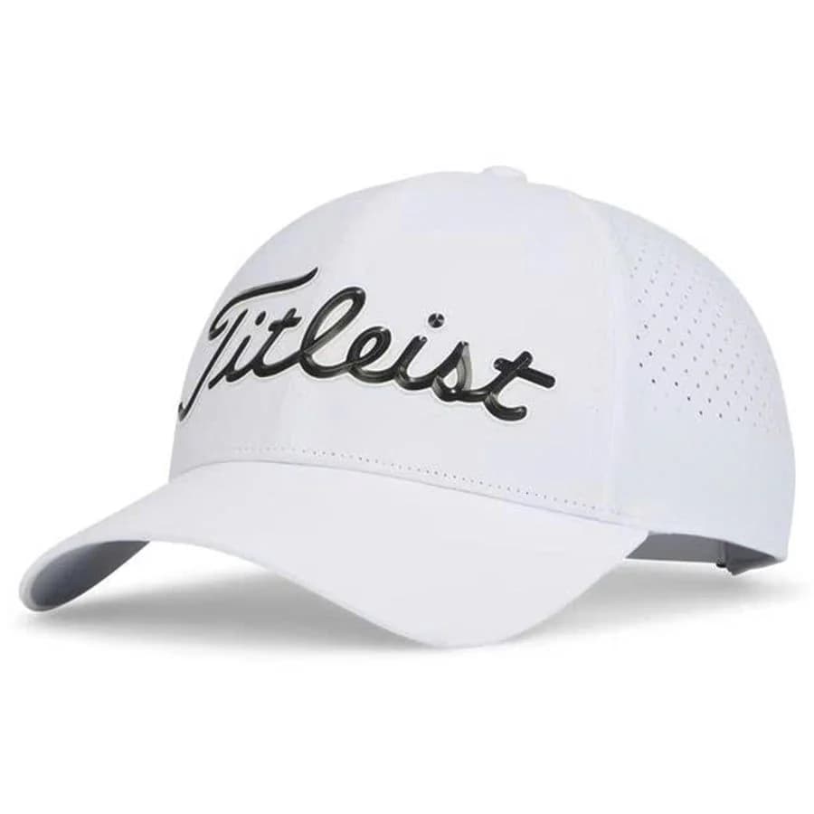Titleist Player Tech hat — White / Black